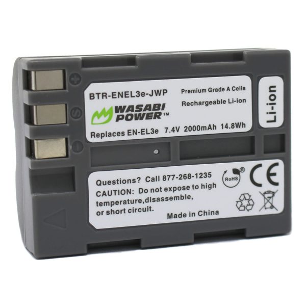 Nikon EN-EL3e Battery by Wasabi Power Online now