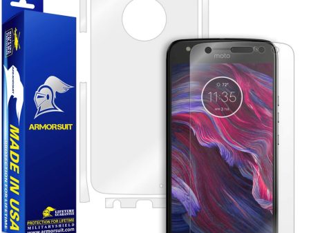 Motorola Moto X4 Screen Protector + Full Body Skin Protector Online Sale