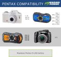 Pentax D-LI92 Battery (2-Pack) and Charger by Wasabi Power Online Hot Sale