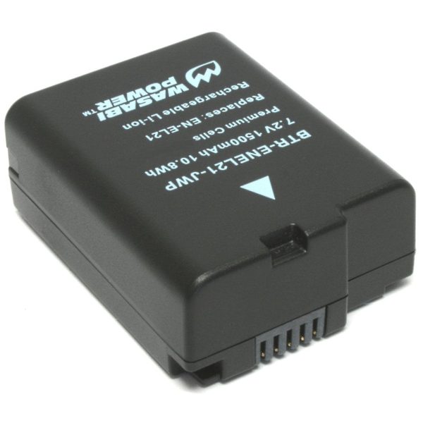 Nikon EN-EL21, MH-28 Battery (2-Pack) and Charger by Wasabi Power Online