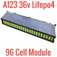 A123 36v 19.2ah 736wh Lifepo4 - 96x 26650 M1B Cells - $61 kWh For Discount