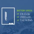 Nikon EN-EL3e Battery by Wasabi Power Online now