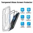 Premium Tempered Glass for iPhone 13| Bubble-Free Easy Applicator | Pack of 2 | For Discount