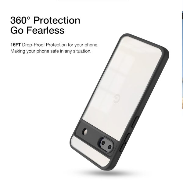 UltraShield: 360° Drop-Proof for Google Pixel 8A Case With Enhanced Camera Protection Online now