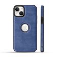 Pu Leather Back Cover for  Apple iPhone 14 Plus Hot on Sale