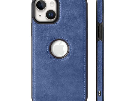 Pu Leather Back Cover for  Apple iPhone 14 Plus Hot on Sale