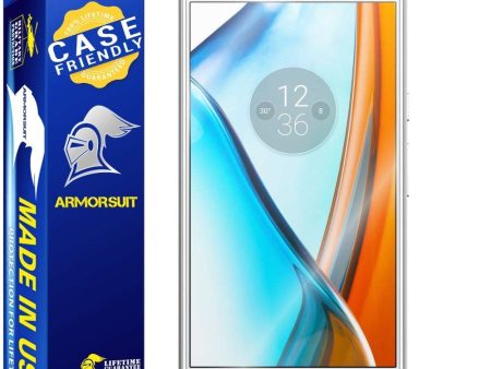 [2 Pack] Motorola Moto G4 (4th Gen) Case-Friendly Screen Protector Online now