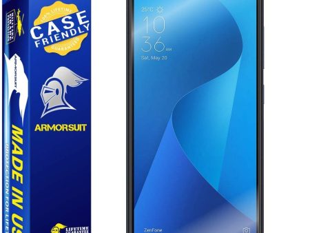 [2 Pack] Asus Zenfone Max Plus Case Friendly Screen Protector For Sale