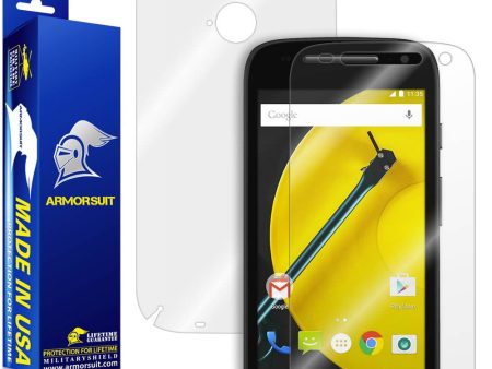 Motorola Moto E (2nd Gen, 2015) Full Body Skin Protector Supply