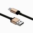 Karwan Golden Lightning USB Cable For Iphone- Fast Charging & Durable Supply