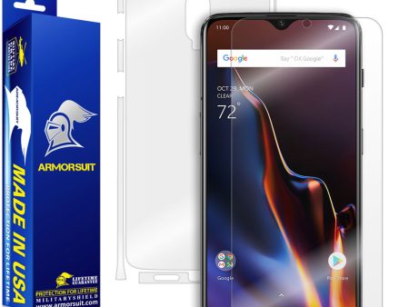 OnePlus 6T Screen Protector + Full Body Skin Supply