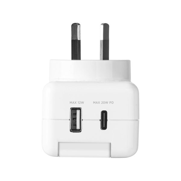 3sixT PowerGuard Surge Protector 32W USB-C + USB-A Hot on Sale