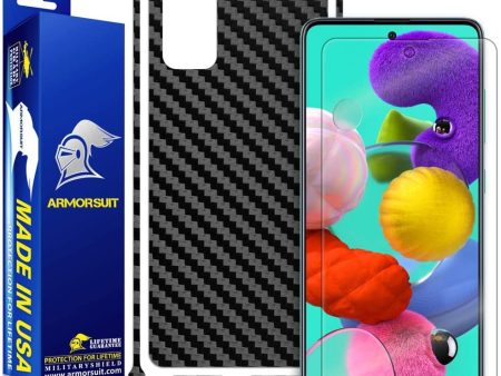 Samsung Galaxy A51 Carbon Fiber Skin Protector Cheap