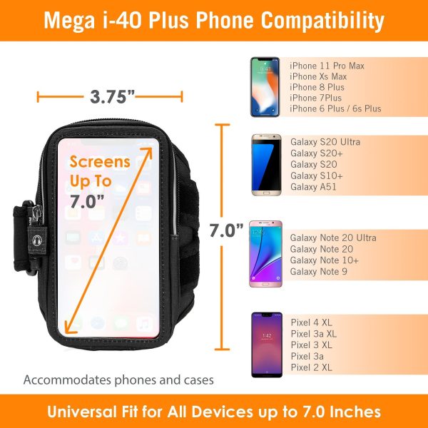 Mega i-40 Plus iPhone 11 Pro Max Smartphone Armband Cheap