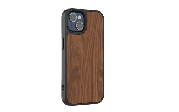 Impact Zero® Walnut Protective Case for iPhone 13 Online Hot Sale