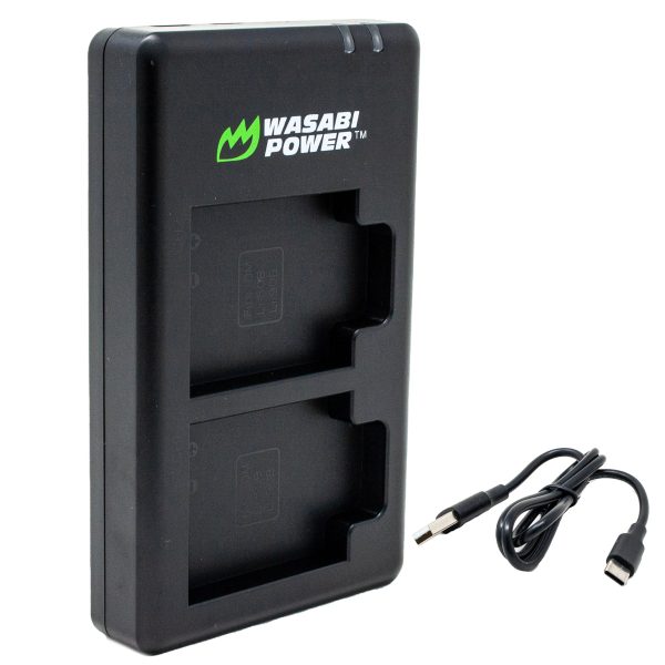 Ricoh DB-100 Micro USB Dual Battery Charger by Wasabi Power Online now