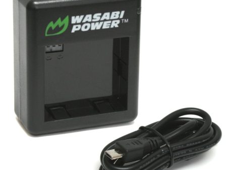 YI Action Camera Dual Charger by Wasabi Power For Discount