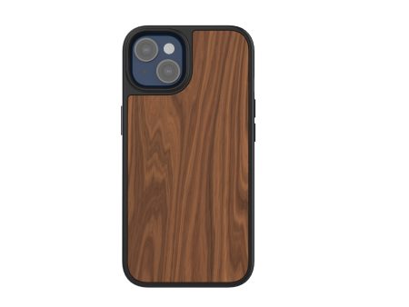 Impact Zero® Walnut Protective Case for iPhone 13 Online Hot Sale