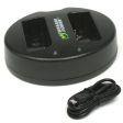 Olympus BLN-1, BCN-1 Dual Charger by Wasabi Power Hot on Sale