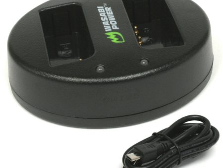 Olympus BLN-1, BCN-1 Dual Charger by Wasabi Power Hot on Sale