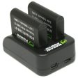 Garmin VIRB Ultra 30 Dual Charger by Wasabi Power Online Sale