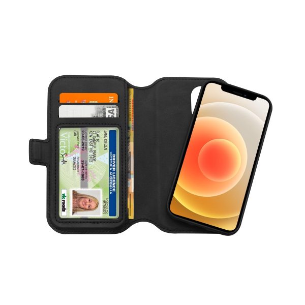 3sixT NeoWallet 2.0 iPhone 12 Mini Folio Cardholder Case on Sale