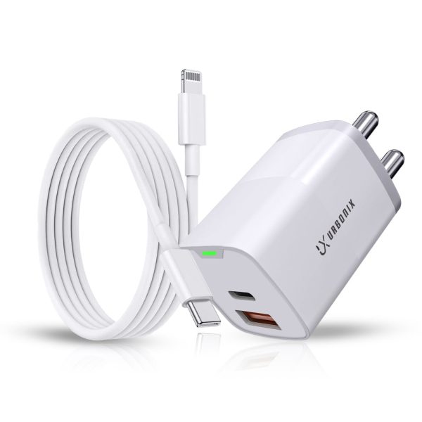 Urbonix 65W Fast Charger with Lightning Cable | Perfect for Apple Devices Sale