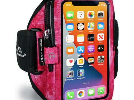 Mega i-40 Running Phone Armband for Phones and Cases up to 6.5 Inches - Arctic Berry Hot on Sale