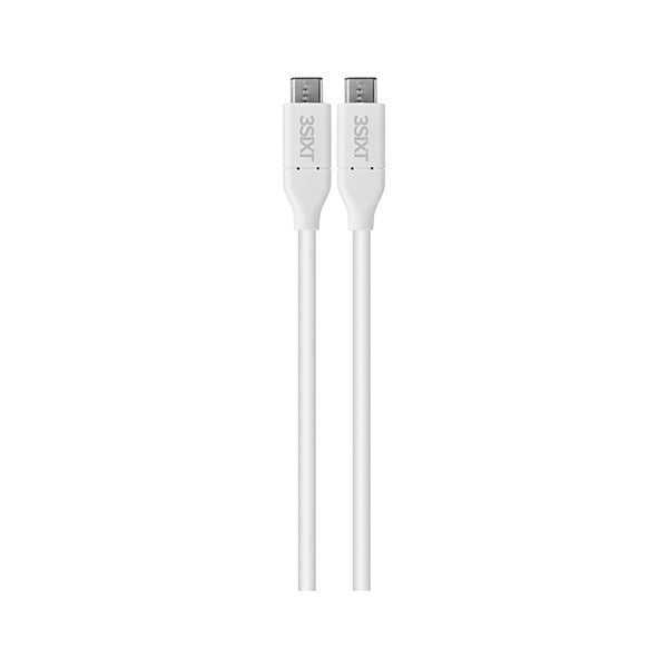 3sixT Charge & Sync Cable - USB-C to USB-C 3.1 - 1m - White For Discount