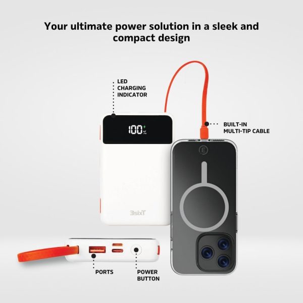 3sixT JetPak 2 in 1 10000mAh Power Bank on Sale