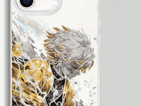 7TH FORM ZENITSU DEMON SLAYER ANIME PHONE CASE For Cheap