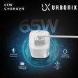 Urbonix 65W Fast Charging Adapter Only with Dual USB Ports | High Efficiency and Safety Online