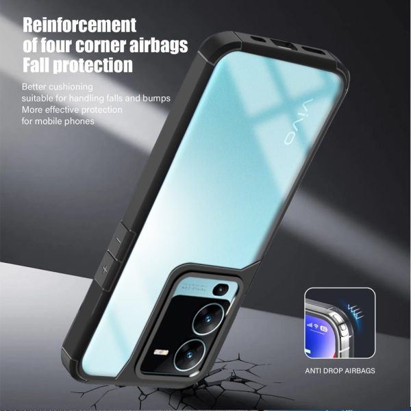 Premium ShockBumper TPU  Ultra-Durable Mobile Pro Case For Oppo V25 Pro Fashion