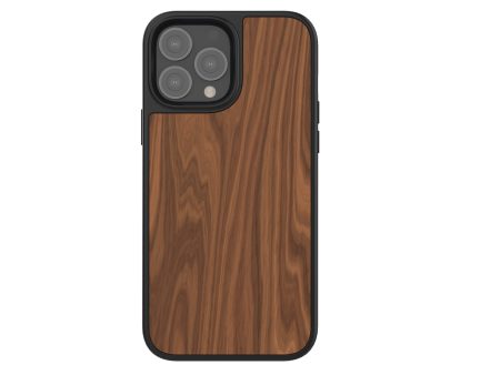 Impact Zero® Walnut Protective Case for iPhone 13 Pro Hot on Sale