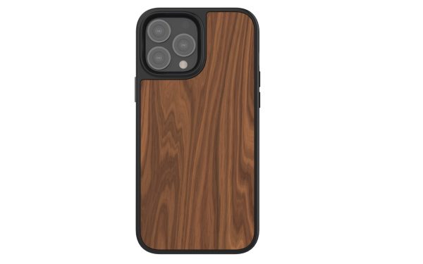 Impact Zero® Walnut Protective Case for iPhone 13 Pro Hot on Sale