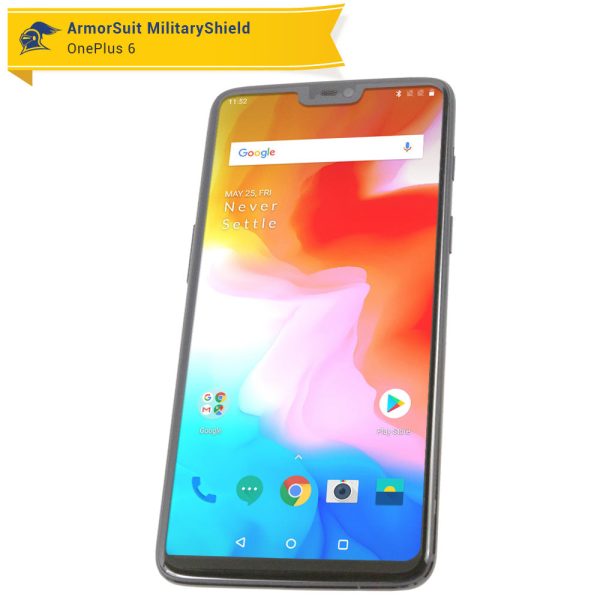 [2 Pack] OnePlus 6 Matte Case-Friendly Screen Protector Online now