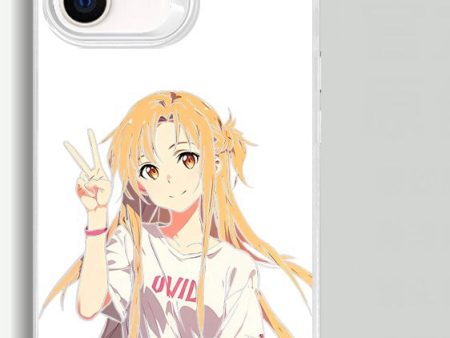 ASUNA CASUAL SWORD ART ONLINE ANIME PHONE CASE For Sale