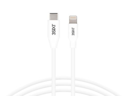 3sixT Charge & Sync Cable - USB-C to Lightning - 2m - White on Sale