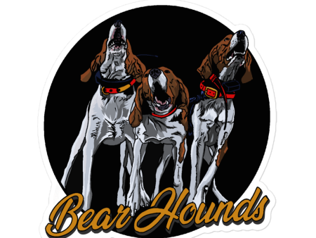 Bear Hounds Bubble-free stickers For Sale