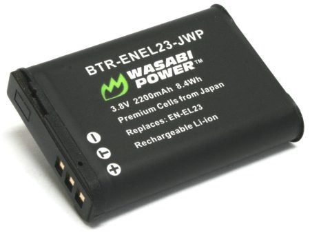 Nikon EN-EL23 Battery by Wasabi Power Online