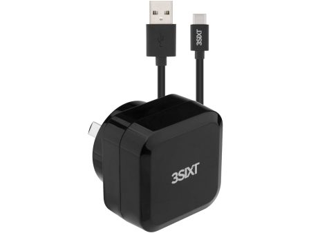 3sixT Wall Charger AU 5.4A + USB-C Cable 1m Discount