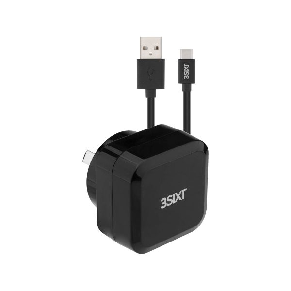 3sixT Wall Charger AU 5.4A + USB-C Cable 1m Discount