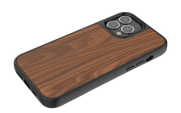 Impact Zero® Walnut Protective Case for iPhone 13 Pro Hot on Sale