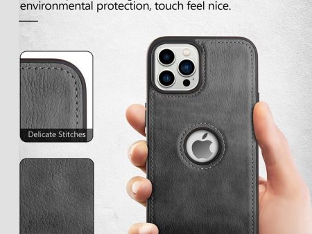 Pu Leather Back Cover for  Apple iPhone 14 Pro Max Online