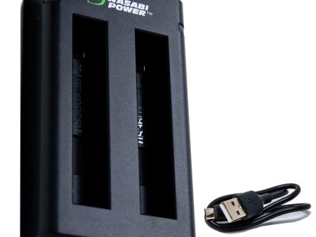 Insta360 X3 Dual USB Battery Charger by Wasabi Power Online Hot Sale