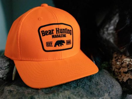 Bear Hunting Magazine  Blaze Orange Trucker Hat For Sale