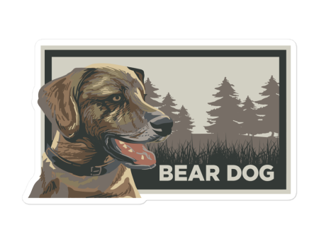 BHM Plotting Bear Dog Bubble-free stickers Fashion