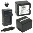 Panasonic CGA-DU12, CGA-DU14, VW-VBD120, VW-VBD140 Battery (2-Pack) and Charger by Wasabi Power For Cheap