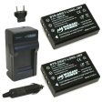 Drift Cameras Battery (2-Pack) and Charger by Wasabi Power Cheap