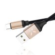 Karwan Golden Type C USB Cable - Fast Charging & Durable Online Hot Sale